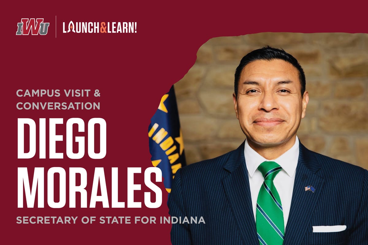 DeVoe Division of Business to Host Indiana Secretary of State Diego Morales on October 8