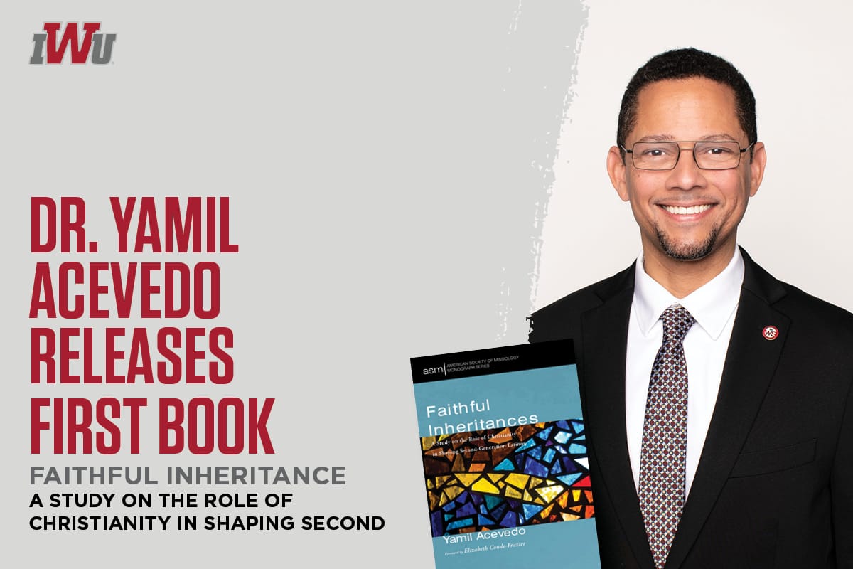 Photo of Rev. Dr. Yamil Acevedo with book, Faithful Inheritances