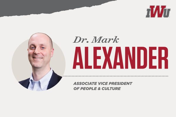 Dr. Mark Alexander Promoted to Associate VP of People & Culture